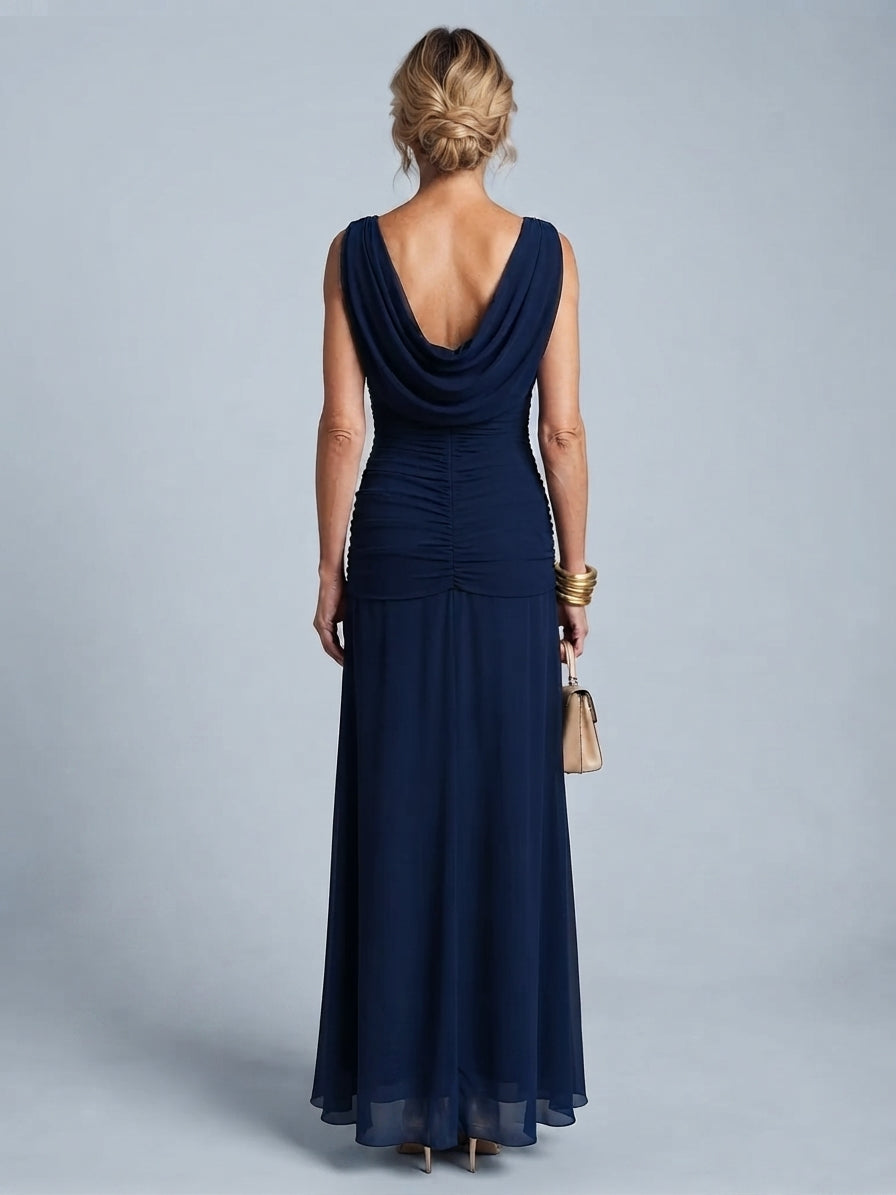 Avery | Elegant Blue Dress