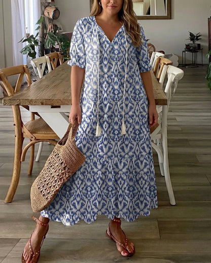 Rosalind - Boho Tummy Coverage Dress