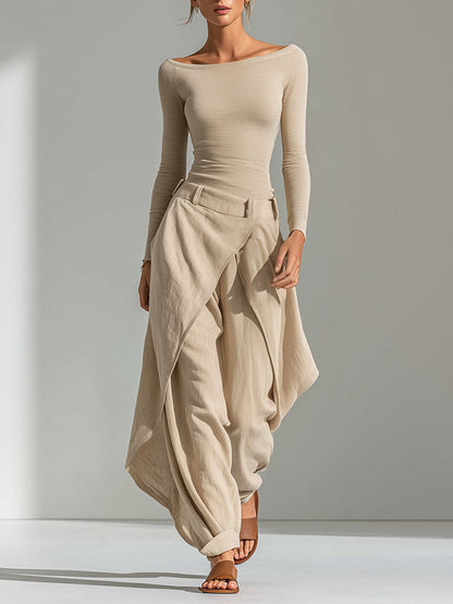 Celeste Draped Trouser Set™
