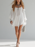 Nora Off-Shoulder Mini Dress
