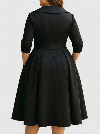 Nerissa - Elegant Midi Dress