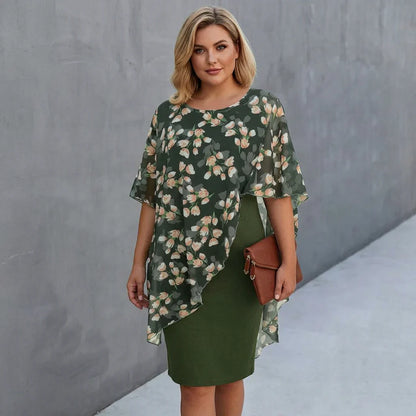 SABINE - Printed Elegant Dress