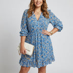 Linnea | Floral Puff Sleeve Dress