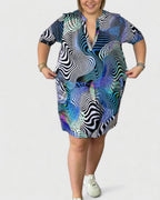Niamh | Sophisticated V-neck Dress