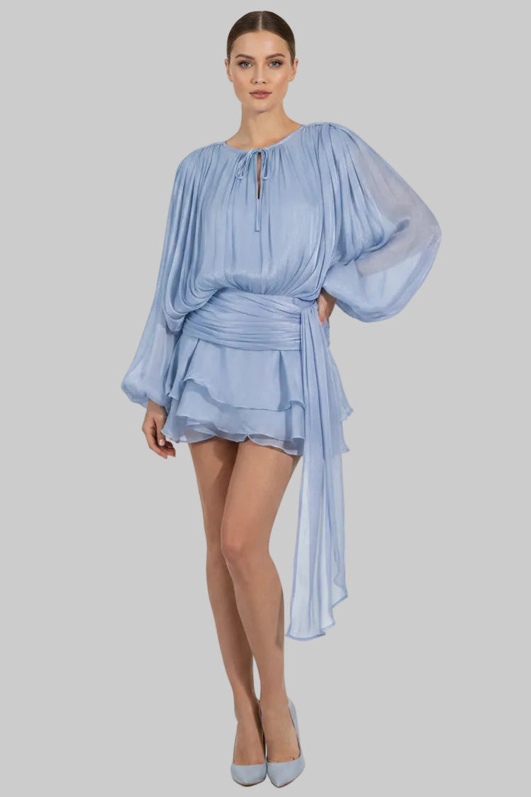Jessica Bara Endel Long Sleeve Mini Dress as seen on Carolina Delgado