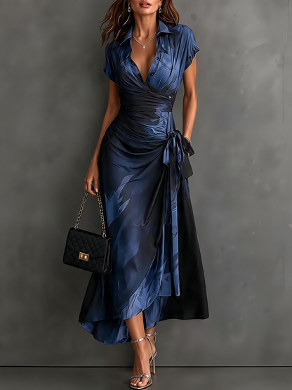 Valentina™ Ruby Wrap Maxi Dress