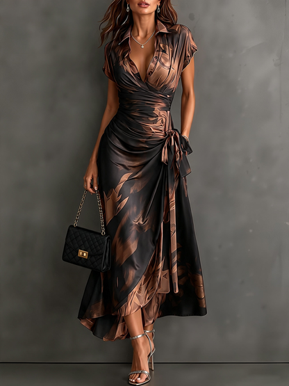 Valentina™ Ruby Wrap Maxi Dress