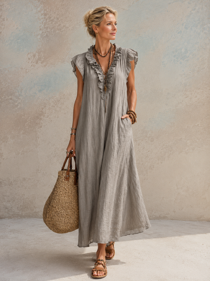 Camellia | Long Bohemian Dress