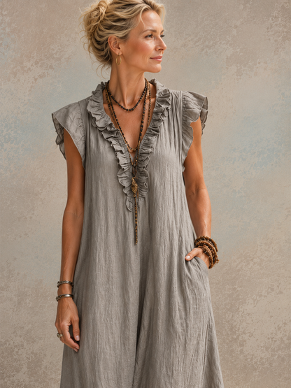 Camellia | Long Bohemian Dress