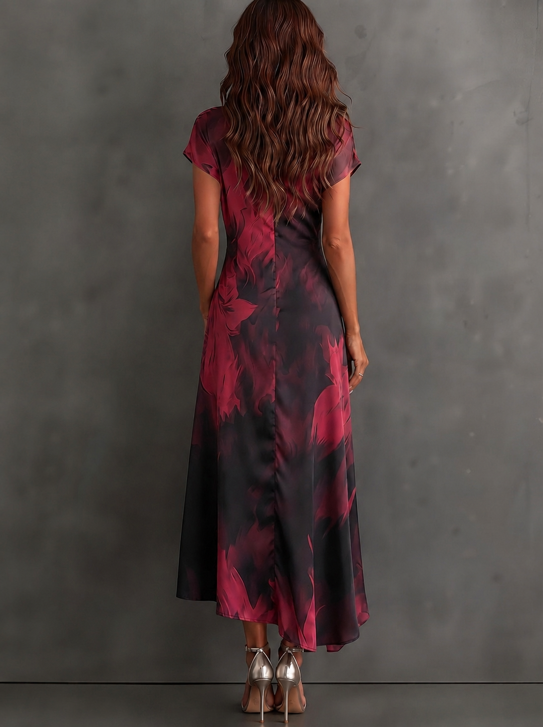 Valentina™ Ruby Wrap Maxi Dress