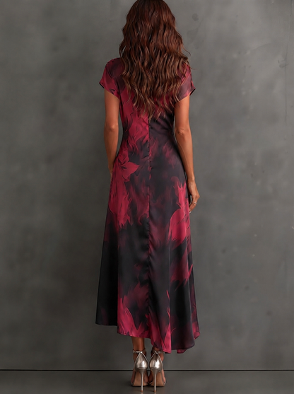 Valentina™ Ruby Wrap Maxi Dress