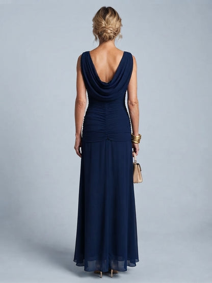 Avery | Elegant Blue Dress