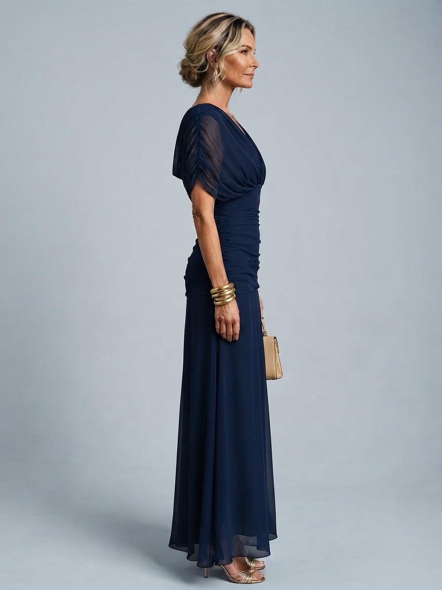 Avery | Elegant Blue Dress