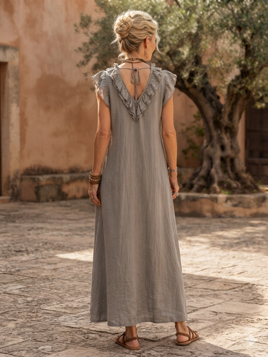 Camellia | Long Bohemian Dress