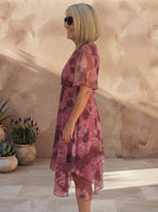 MARGOT | ELEGANT COMFORT PLEATED DRESS
