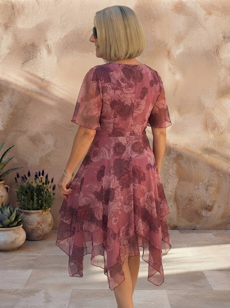 MARGOT | ELEGANT COMFORT PLEATED DRESS