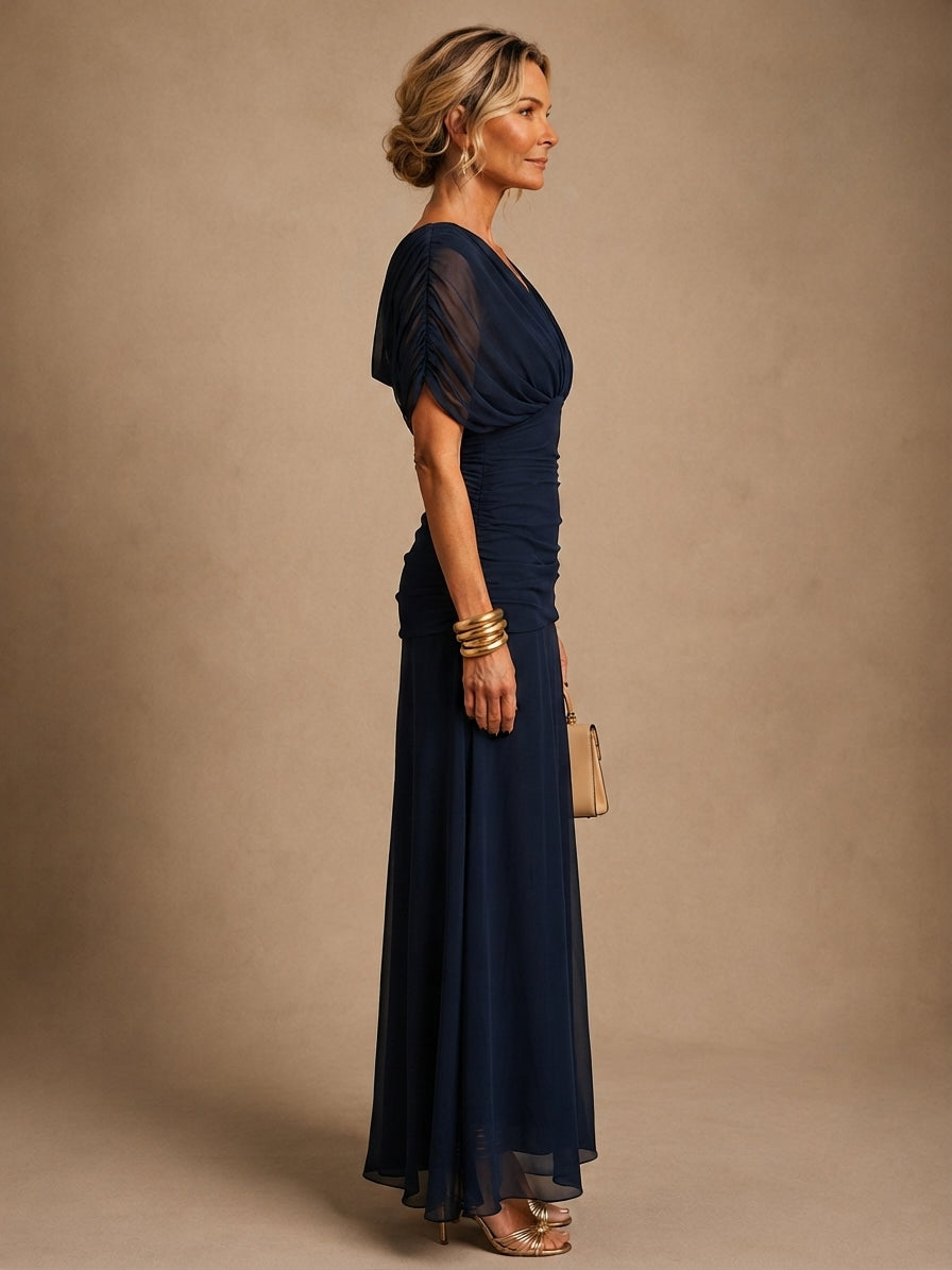 Avery | Elegant Blue Dress