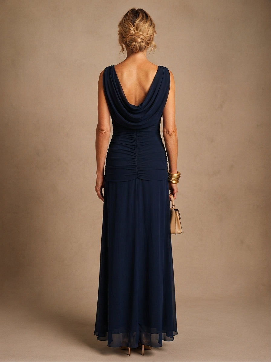 Avery | Elegant Blue Dress