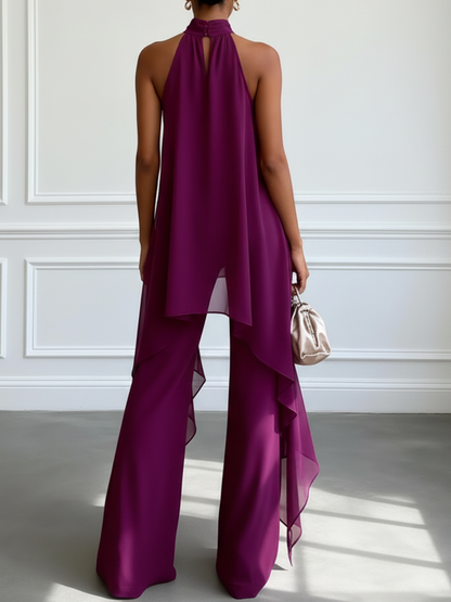 Lilac Elegance Two-Piece Set