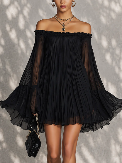 Mila Off-Shoulder Mini Dress