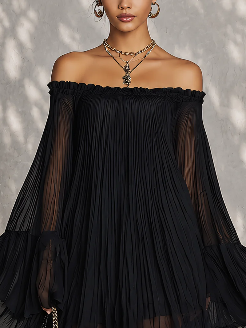 Mila Off-Shoulder Mini Dress