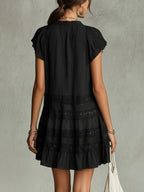 Anya Ruffled Mini Dress