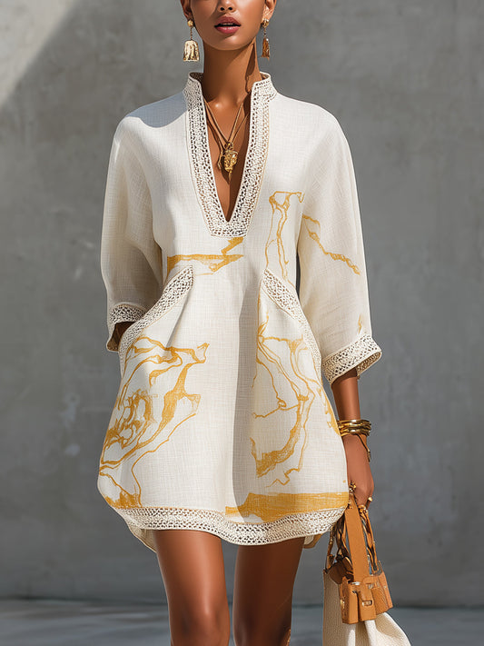 Mila Lace Mini Dress