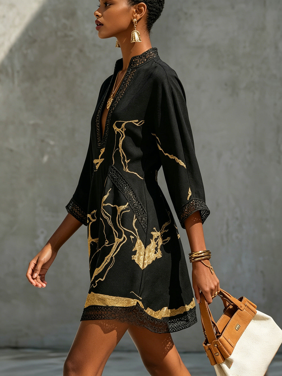 Mara Lace Mini Dress