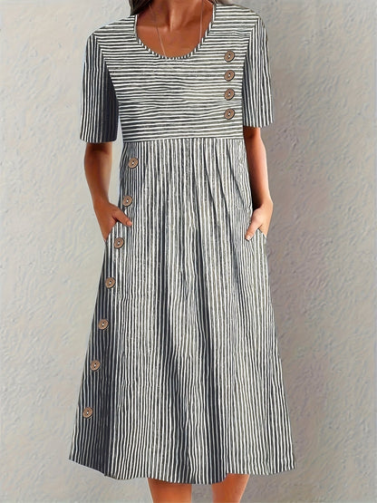 Belle | Striped Summer Dress