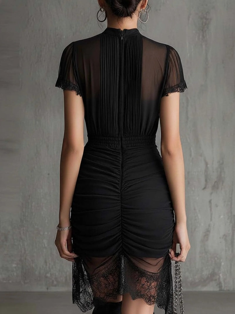 Luna Chiffon Mini Dress