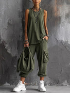 Valentina | Comfortable Casual Set with Pockets