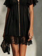 Anabelle - Black Mini Dress