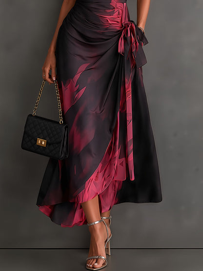 Valentina™ Ruby Wrap Maxi Dress